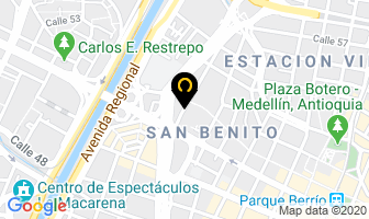Mapa de Innovar Home Cerámicas en Medellín