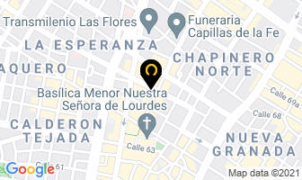 Mapa de Innovar Iluminacion Ltda. en Bogotá D.C