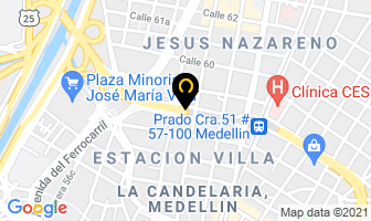 Mapa de Inoxidables Samjym en Medellín