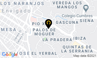 Mapa de Inoxidables U.f.c. en Medellín