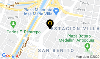 Mapa de Inoxigas 1a en Medellín