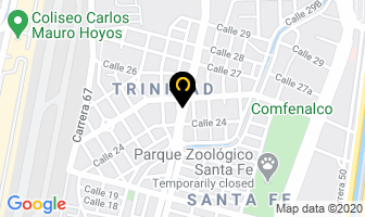 Mapa de Inoxx - Artex en Medellín