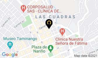 Mapa de Inpormédica en Pasto