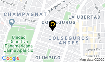 Mapa de Inproquim Ltda. en Cali