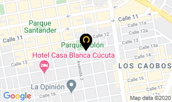Mapa de Inprosistemas Del Norte en Cúcuta