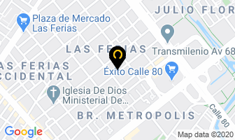 Mapa de Inproyec Ingenieros S.a. en Bogotá D.C