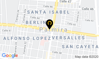 Mapa de Inracores en Palmira