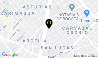 Mapa de Inremol Ltda. en Bogotá D.C