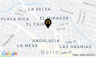 Mapa de Inseminagro Ltda. en Medellín