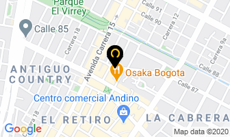 Mapa de Inseminar De Colombia en Bogotá D.C