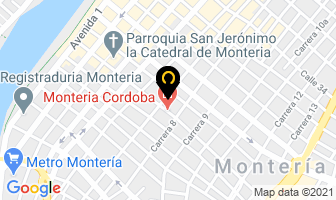 Mapa de Inser en Montería