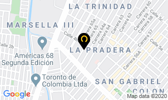Mapa de Insertec Ltda. en Bogotá D.C