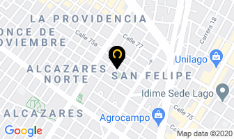 Mapa de Insertel Ltda. en Bogotá D.C