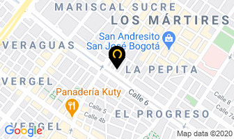 Mapa de Insoltorno Ltda. en Bogotá D.C