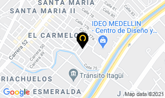 Mapa de Instal Tony en Itaguí