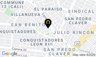 Mapa de Instalación & Cristalizada en Cali