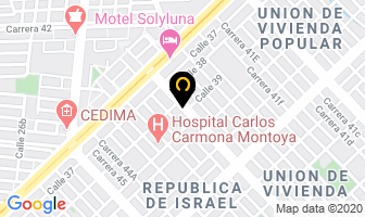Mapa de Instaltec Ltda en Cali