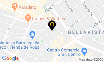 Mapa de Instercom S.a. en Barranquilla