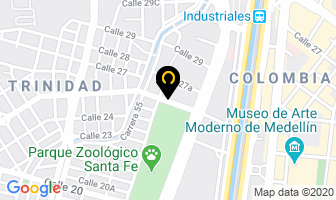 Mapa de Institución Educativa Benjamín Herrera en Medellín