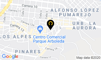 Mapa de Institución Educativa Crearte en Pereira