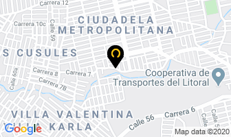 Mapa de Institución Educativa Noroccidental De Soledad en Soledad