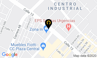 Mapa de Institucionales Colombia Ltda. en Bogotá D.C