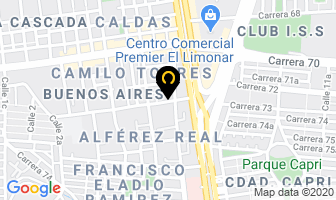 Mapa de Instituto Central De Comercio Y Bachillerato en Cali