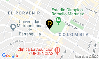 Mapa de Instituto Centro De Sistemas S.a.s. en Barranquilla