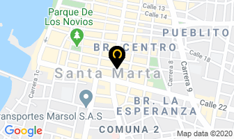 Mapa de Instituto De Capacitación Darseini en Santa Marta
