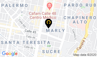 Mapa de Instituto de Cirugía Ocular Palermo en Bogotá D.C