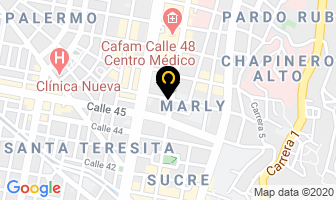 Mapa de Instituto De Cirugía Ocular Palermo Ltda. en Bogotá D.C