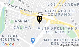 Mapa de Instituto De Estetica Luz Ips Ltda en Cali