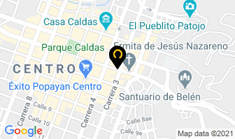 Mapa de Instituto De Investigacion Privada Intip Ltda. en Popayán