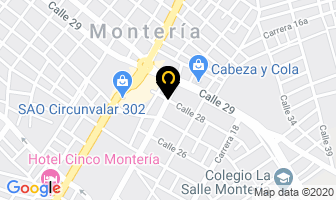 Mapa de Instituto Del Riñón De Córdoba en Montería