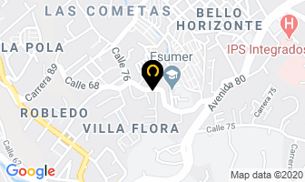 Mapa de Instituto Ferrini en Medellín