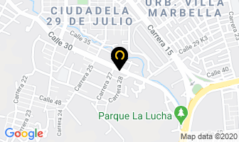 Mapa de Instituto Gabriel Garcia en Santa Marta