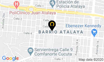 Mapa de Instituto Infantil Arco Iris Del Saber en Cúcuta