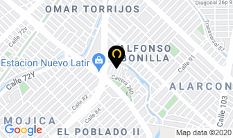 Mapa de Instituto Moreno Del Castillo en Cali