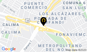 Mapa de Instituto No. 1 De Estética Luz en Cali