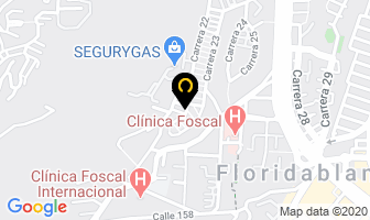 Mapa de Instituto Pierre De Fermat en Bucaramanga