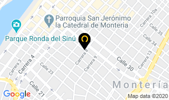 Mapa de Instituto Politécnico Del Sinú en Montería