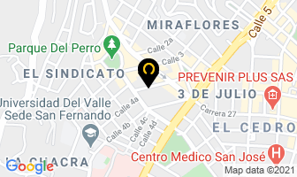 Mapa de Instituto Popular De Cultura en Cali