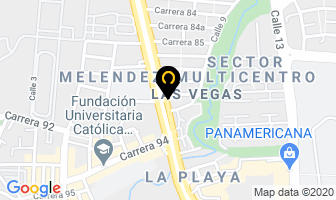 Mapa de Instituto Ser Internacional Sede Nº 2 en Cali