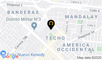 Mapa de Instituto Sociocultural Americano en Bogotá D.C