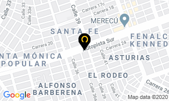 Mapa de Instituto Técnico De Carreras Tecnológicas en Cali