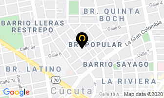 Mapa de Instituto Técnico Industrial en Cúcuta