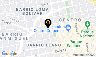 Mapa de Instituto Tecnico Los Patios en Cúcuta