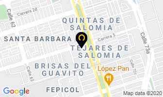 Mapa de Instituto Tecnico Regional Inter en Cali