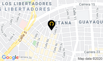 Mapa de Instituto Tecnológico Del Tejido en Cali