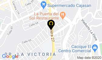 Mapa de Instituto Versailles en Bucaramanga